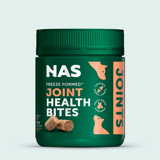 NAS - Freeze Formed Joint Health Bites 110g - front of pack