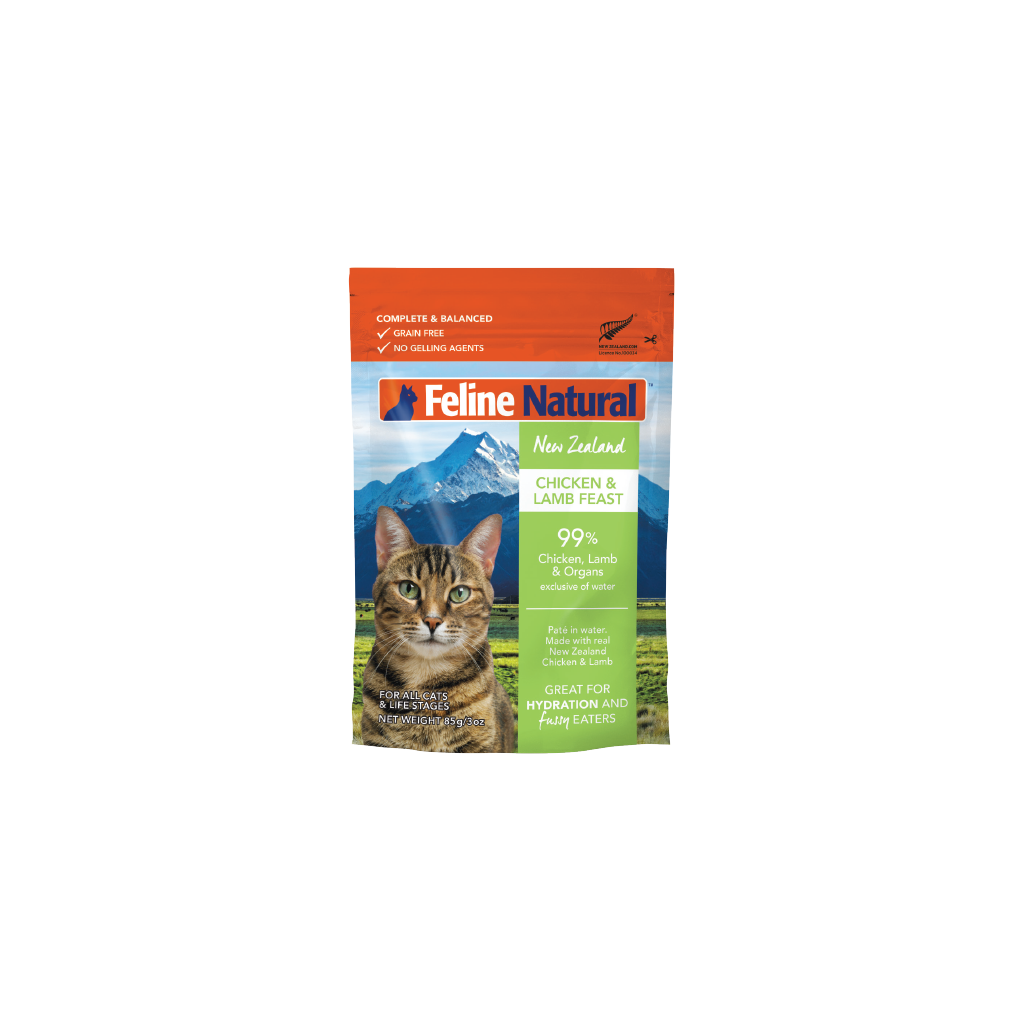 Feline Natural - Pouches Variety Box 85g (12 Pack)
