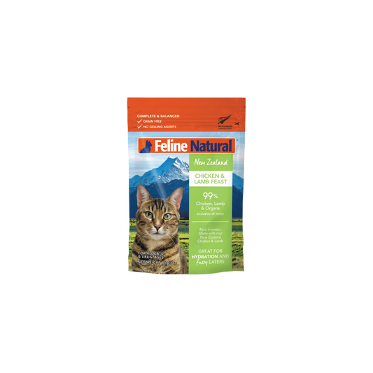 Feline Natural - Pouches Variety Box 85g (12 Pack)
