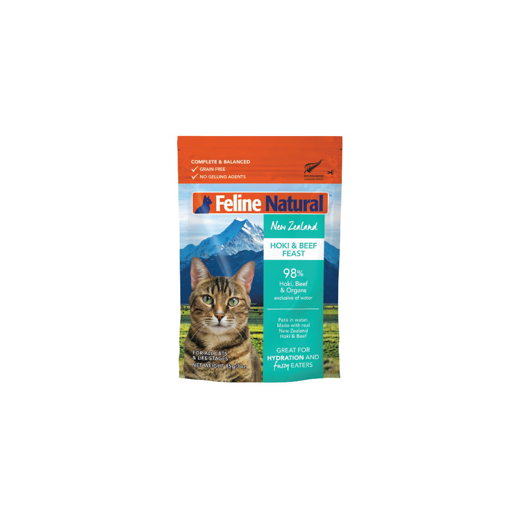 Feline Natural - Pouches Variety Box 85g (12 Pack)
