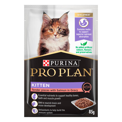 Pro Plan - Kitten Salmon Pouch 85g (12 Pack)
