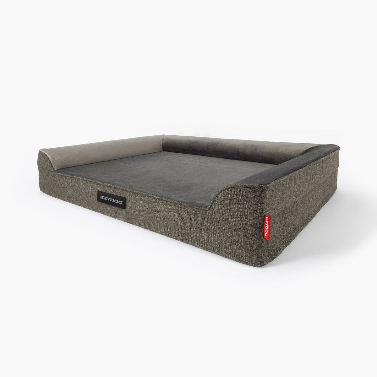 EzyDog - Next-Gen Ortho Lounger Bed - Charcoal - XL