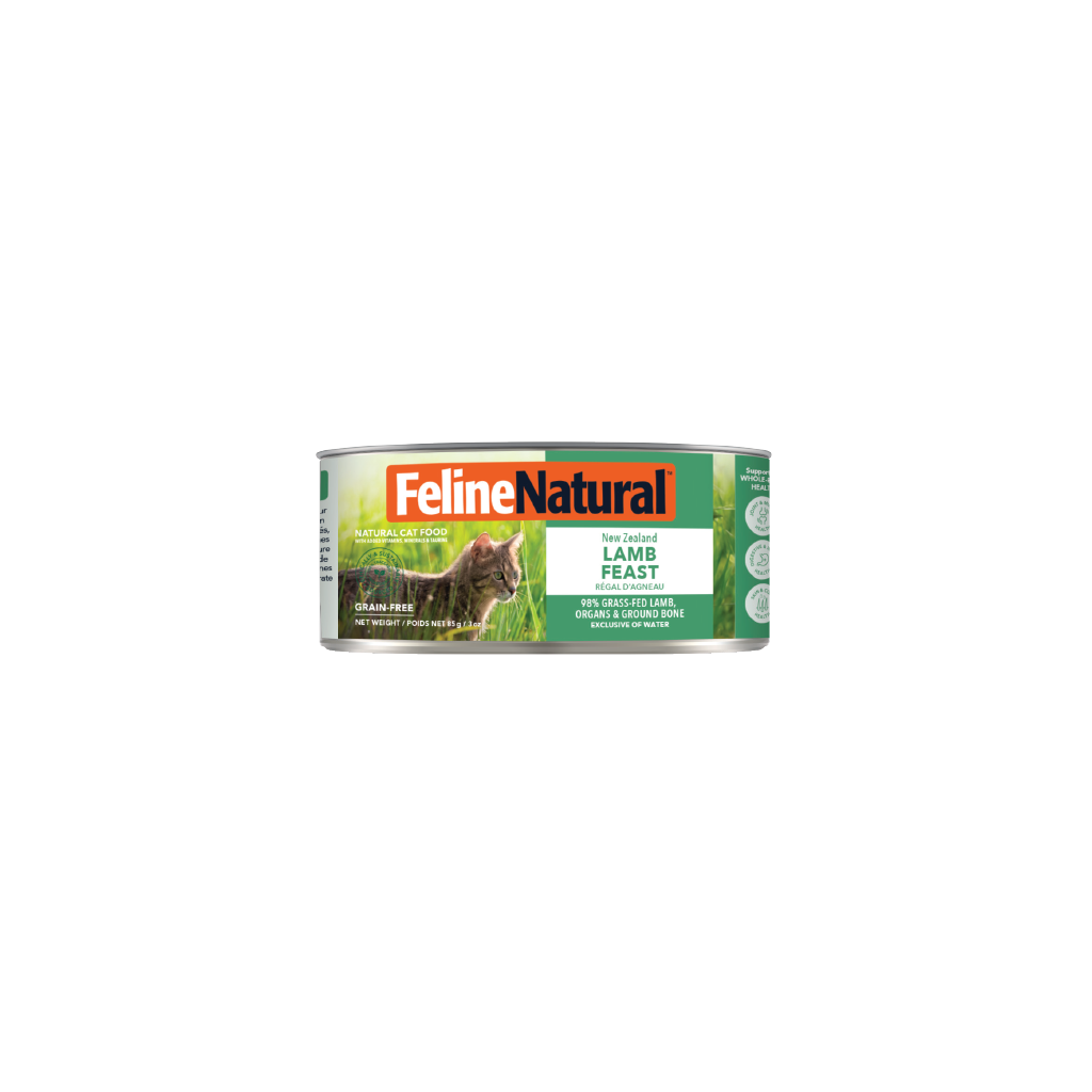 Feline Natural - NZ Lamb Feast 85g 24 Pack