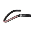 Load image into Gallery viewer, Lumiere Fairyfloss Bridle - pink crystal browband shown on its own
