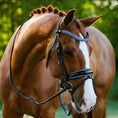 Load image into Gallery viewer, Lumiere Paris Bridle (Hanoverian) - chestnut horse wearing the bridle
