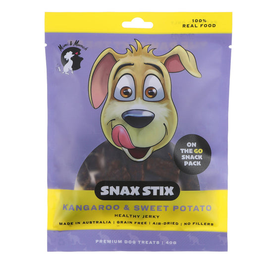 Mimi & Munch - Grab-and-Go Snax Stix Kangaroo & Sweet Potato 40g