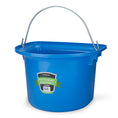 Load image into Gallery viewer, Bainbridge - Rail Hanging Feed Bucket 12 Litre - Blue front
