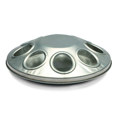 Bainbridge - Galvanised Chick Feeder - 8 Hole