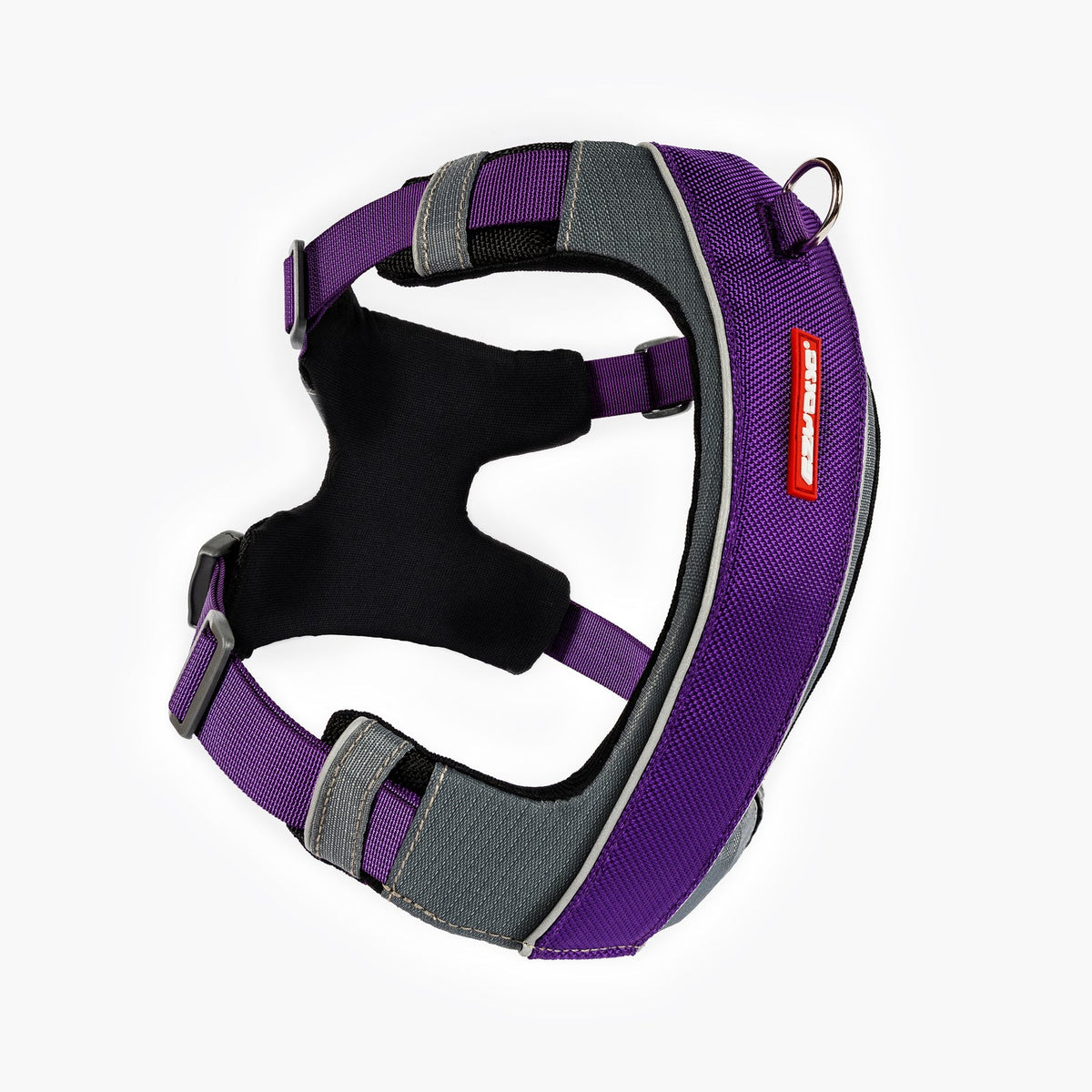 EzyDog - X-Link Harness - Purple - inside view