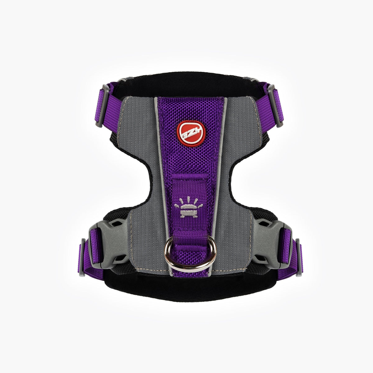 EzyDog - X-Link Harness - Purple - back
