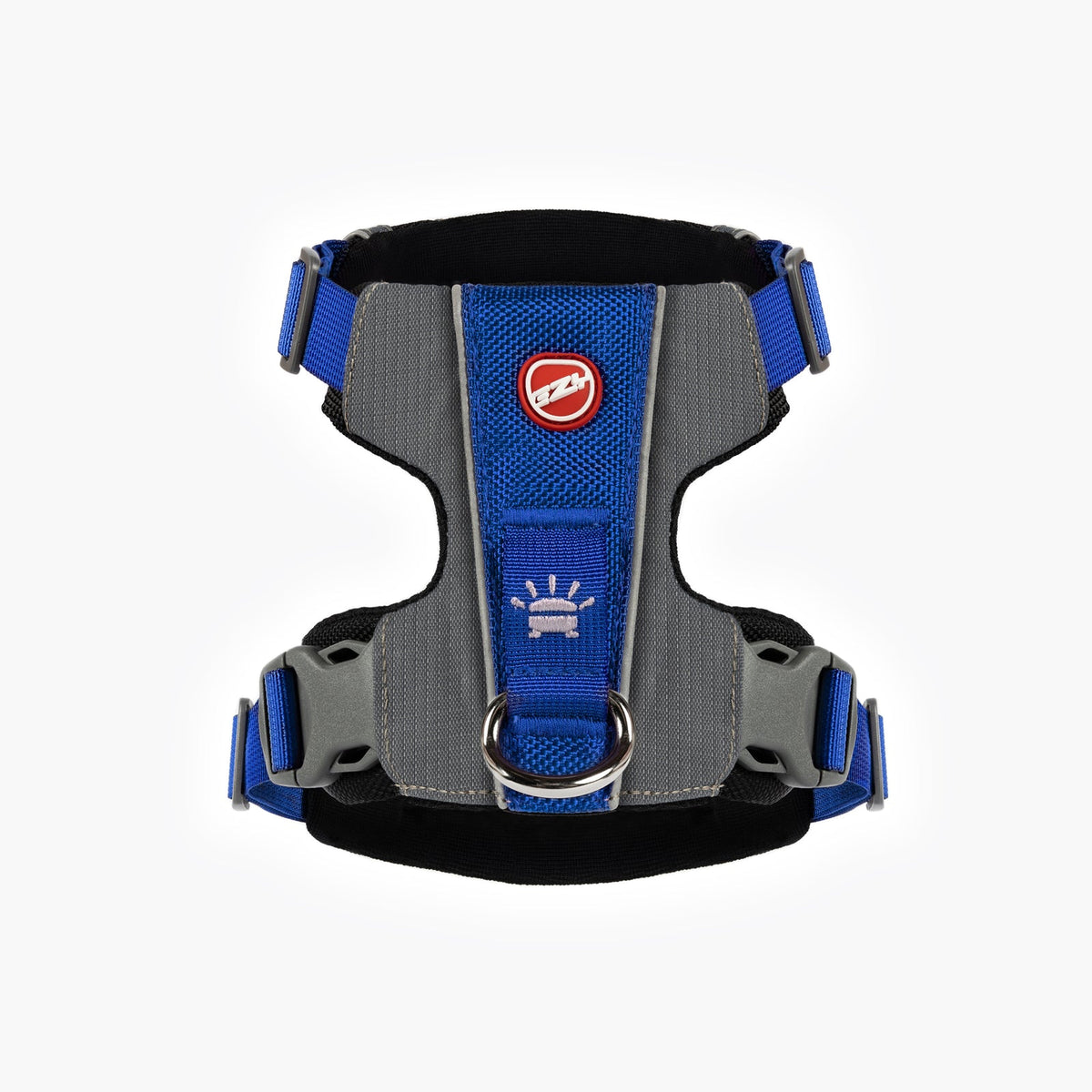 EzyDog - X-Link Harness - Blue - back