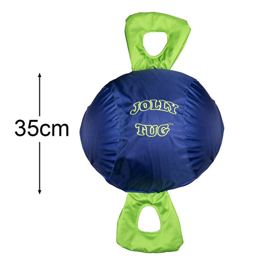 Jolly - Tug Inflatable Ball Blue - 35cm size guide