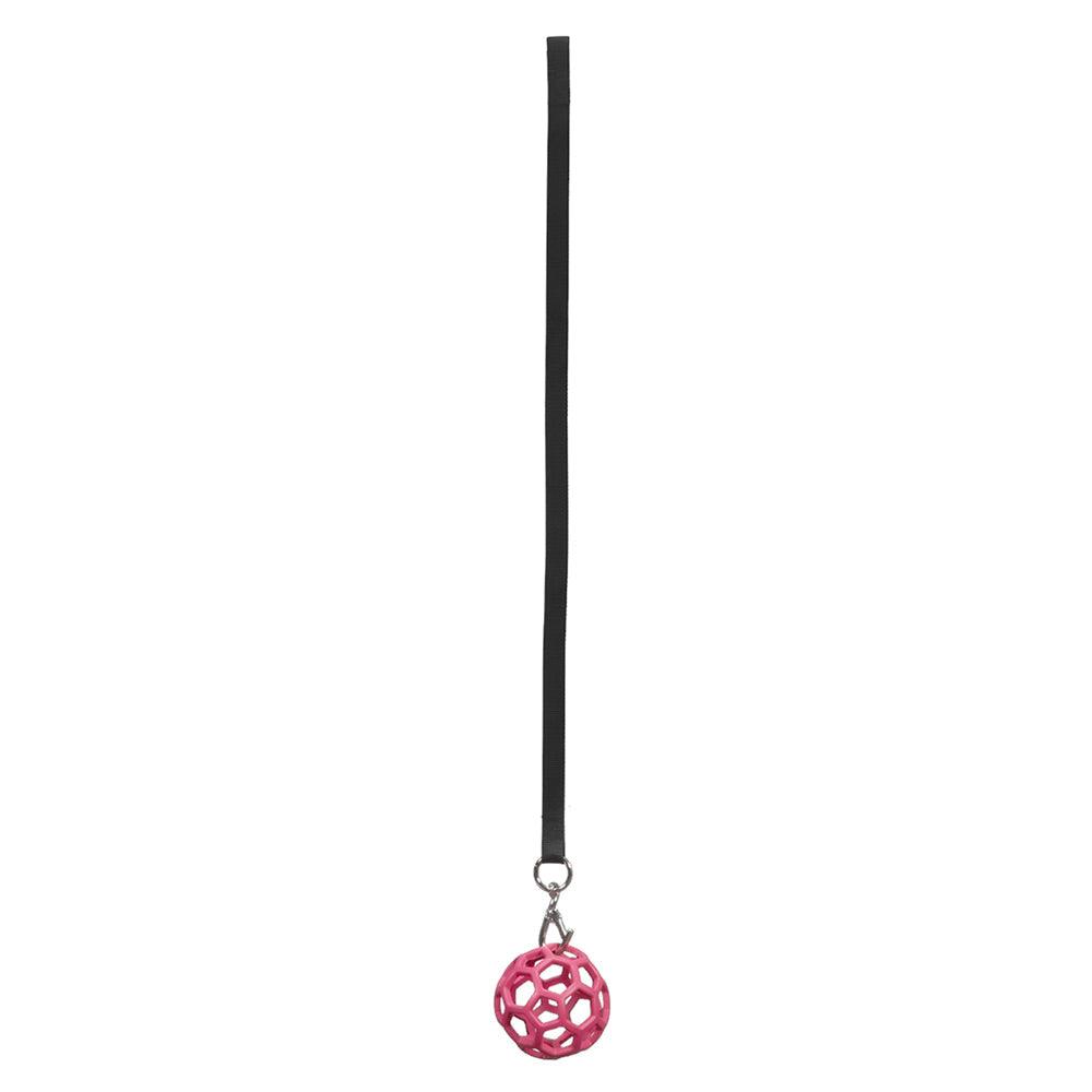 Horsemaster - Rubber Feed Ball Pink - alternate view