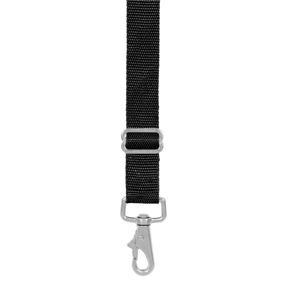 Fort Worth - Slow Feed Hay Bag Black - adjustable strap and snaphook