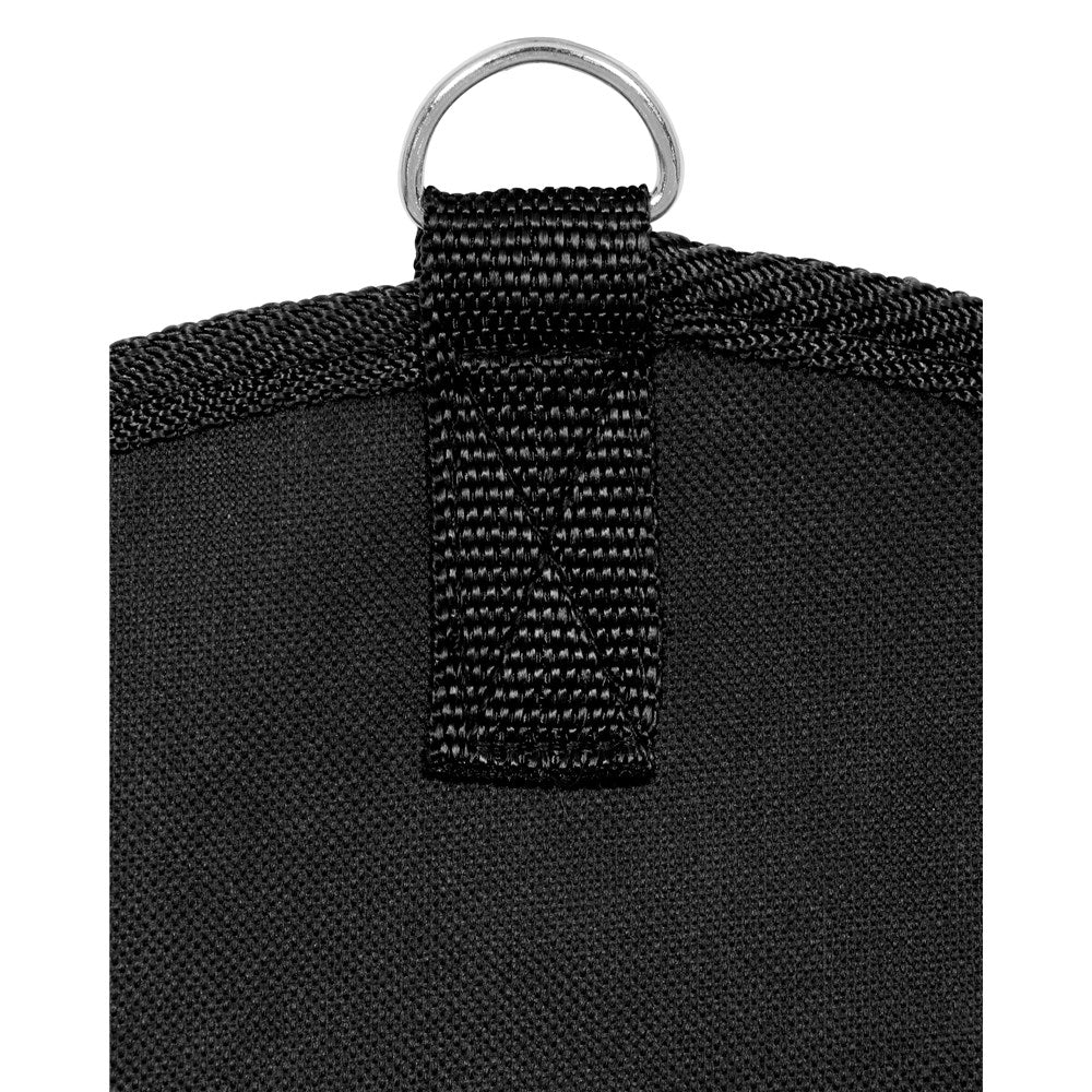 Fort Worth - Slow Feed Hay Bag Black - top D-ring detail
