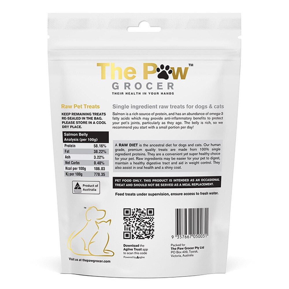 The Paw Grocer - Freeze Dried Salmon Belly