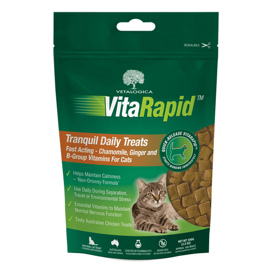 VitaRapid Tranquil Cat Treats 100g