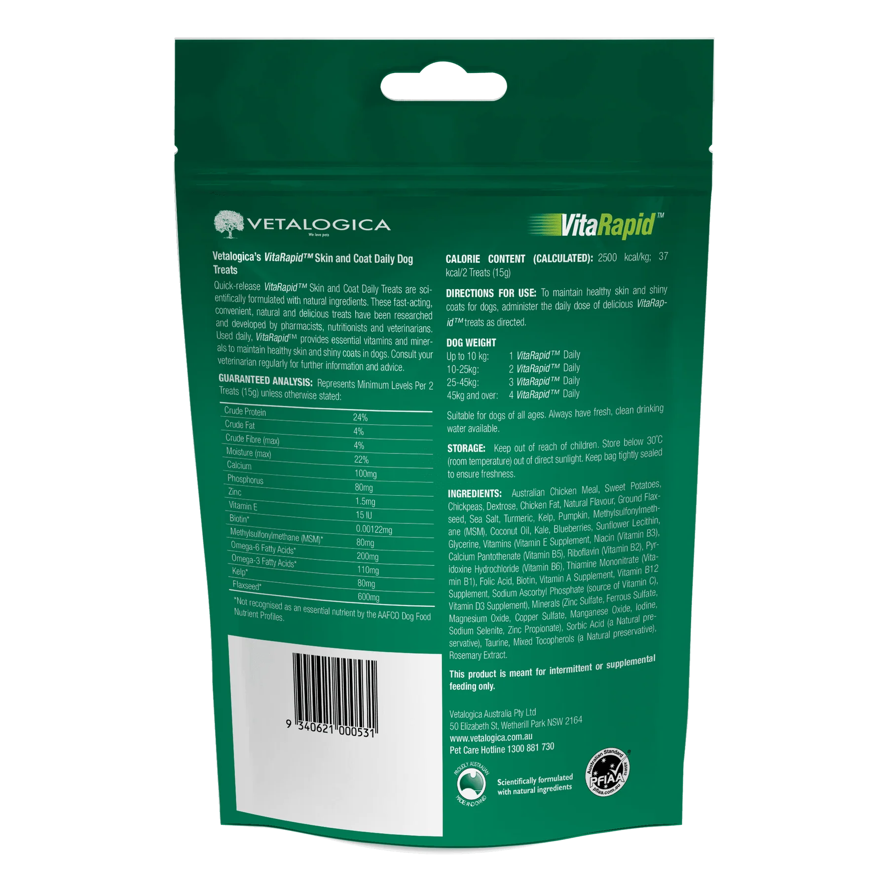 Vitarapid - Skin and Coat Daily Treats