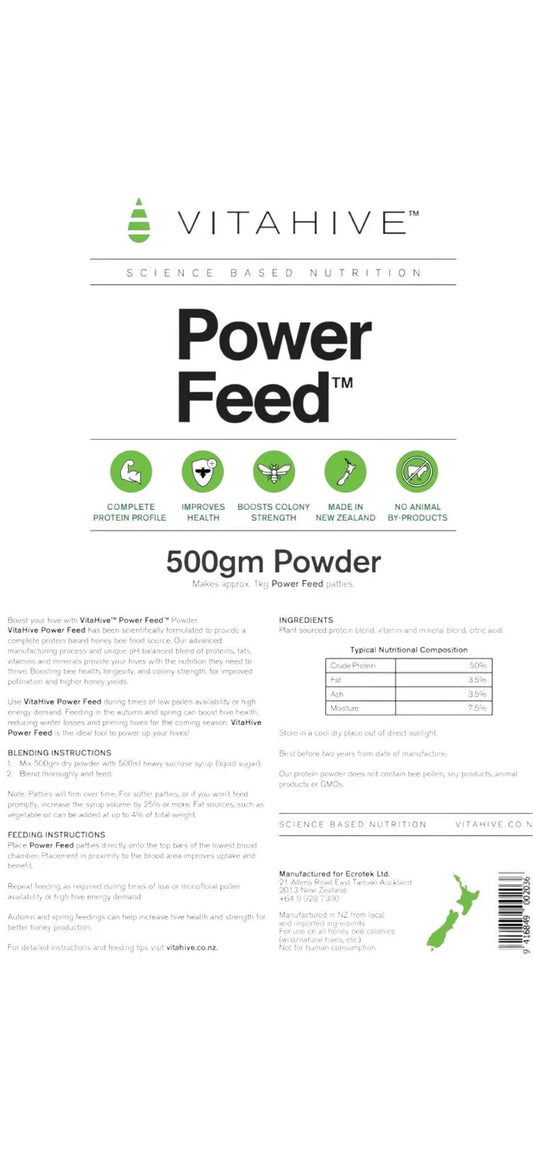 VitaHive Power Feed Powder 500g