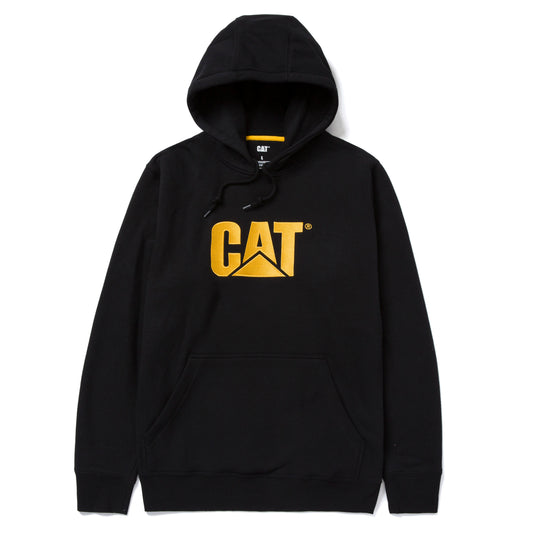 Cat Workwear - Trademark Hooded Sweatshirt - Black
