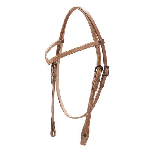 Texas-Tack Vee Brow Headstall