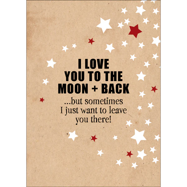 Defamations - I love you to the moon + back