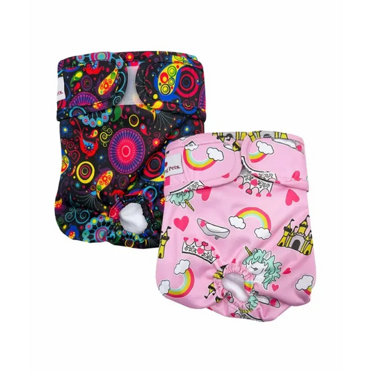 Loving Pets Washable Nappies (2-pack)