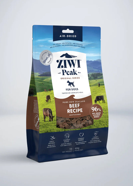 Ziwi Peak Air Dried Dog Food - Beef