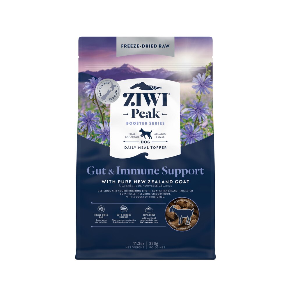 Ziwi Peak Freeze Dried Dog 320g Booster Gut & Immunity Goat