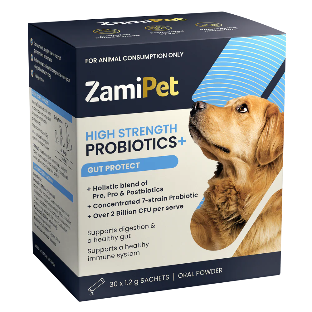 ZamiPet High Strength Probiotics- Gut Protect