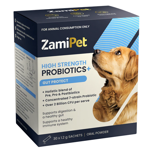 ZamiPet High Strength Probiotics- Gut Protect