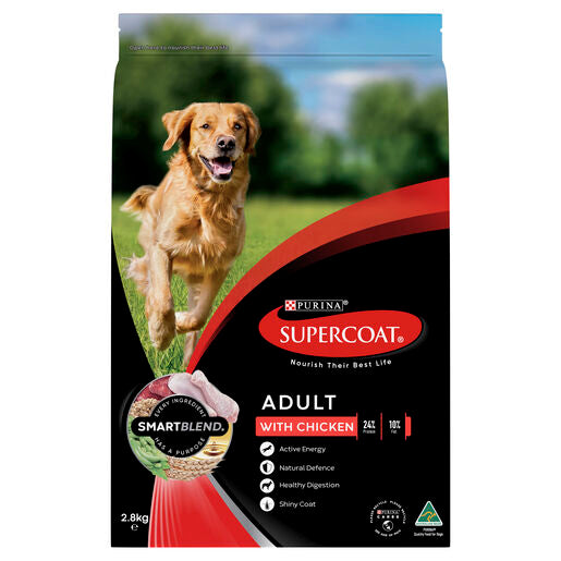 SUPERCOAT - Adult Dog Food With Chicken