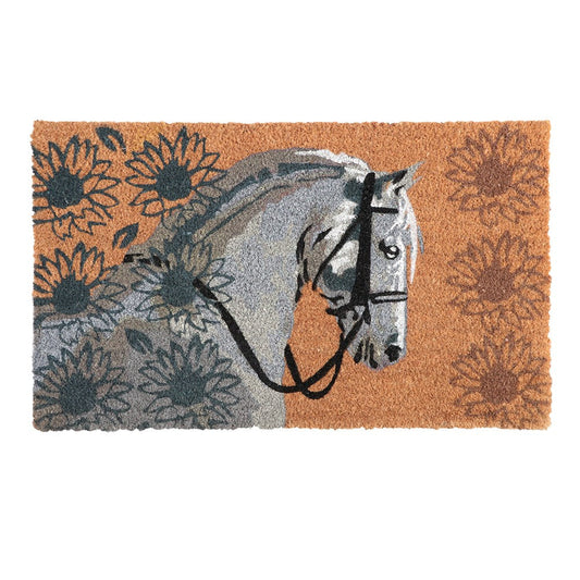 Coir Door Mat - Royal Beauty