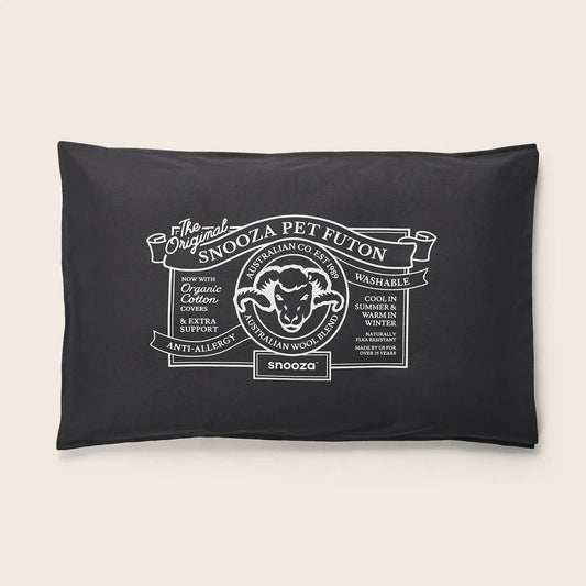 Snooza - Organic Pet Futon - Charcoal
