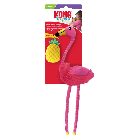 KONG Cat Tropics Flamingo