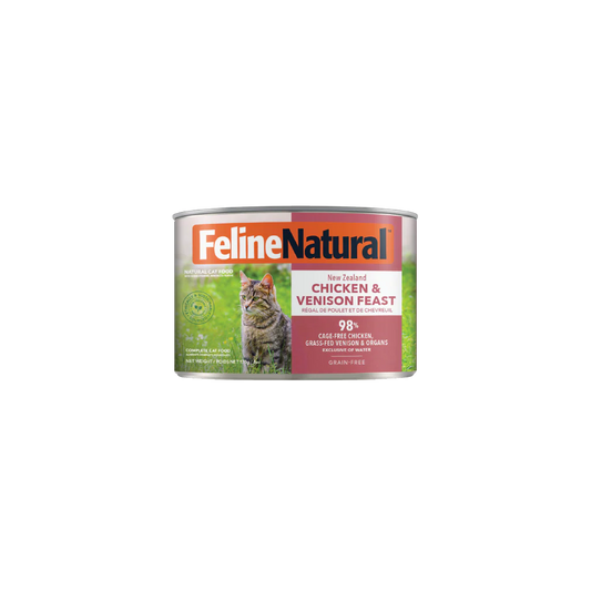 Feline Natural - Chicken & Venison Feast Canned Cat Food