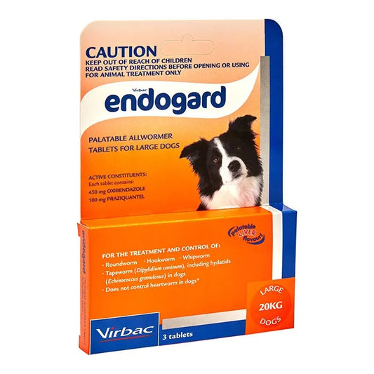 Endogard - Large Dog Wormer 3pk