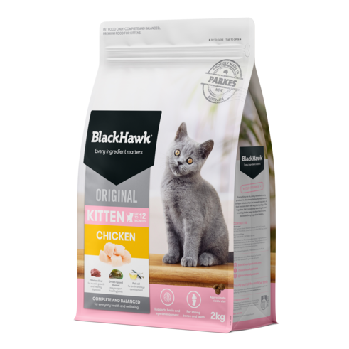 Black Hawk Chicken Kitten Food