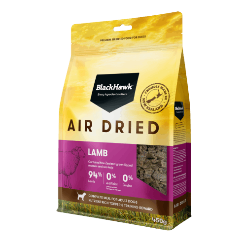 Black Hawk Air Dried Lamb Dog Food - 450g