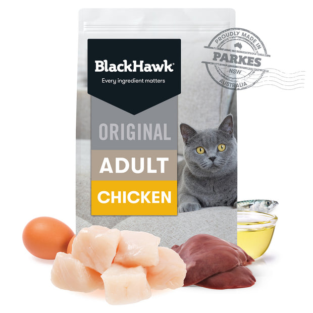 Black Hawk Chicken Dry Cat Food