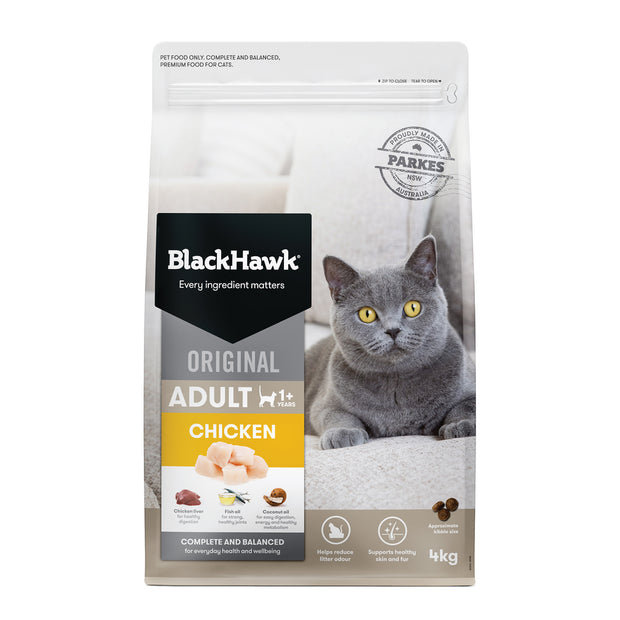 Black Hawk Chicken Dry Cat Food