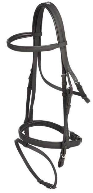 Eventing Bridle - Black Pony