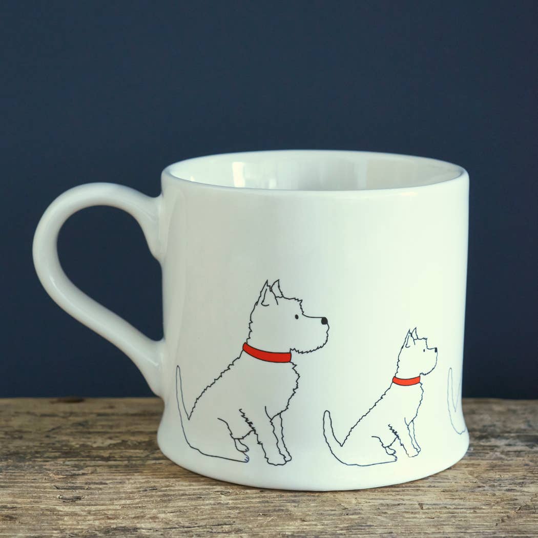 Mischievous Mutts Dog Mug - Westie