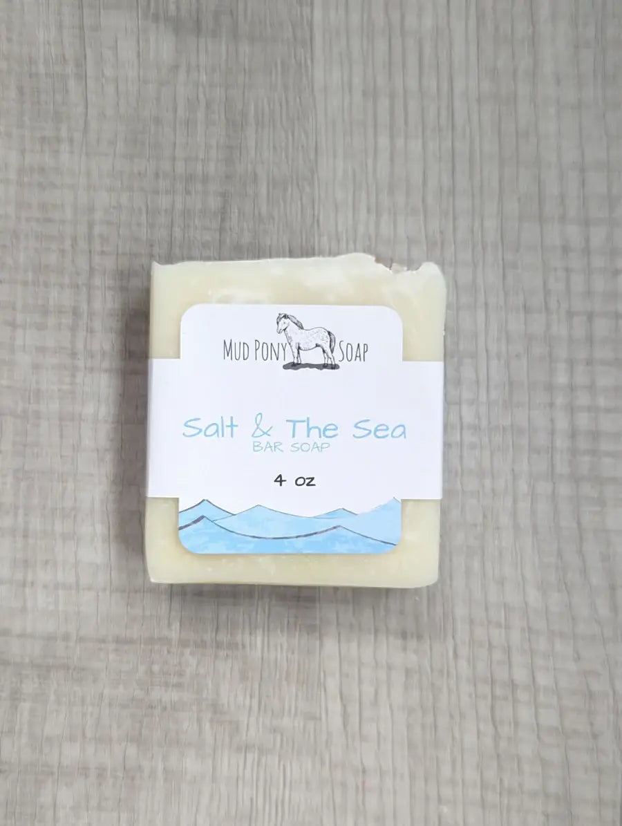 Mud Pony Soap Salt & The Sea Bar Soap