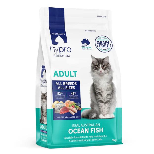 Hypro Premium Grain Free Ocean Fish Dry Cat Food