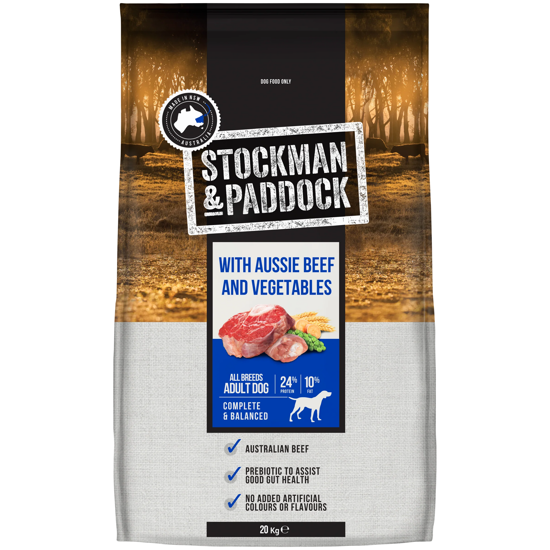 Stockman & Paddock Beef & Vegetables Adult Dog Food