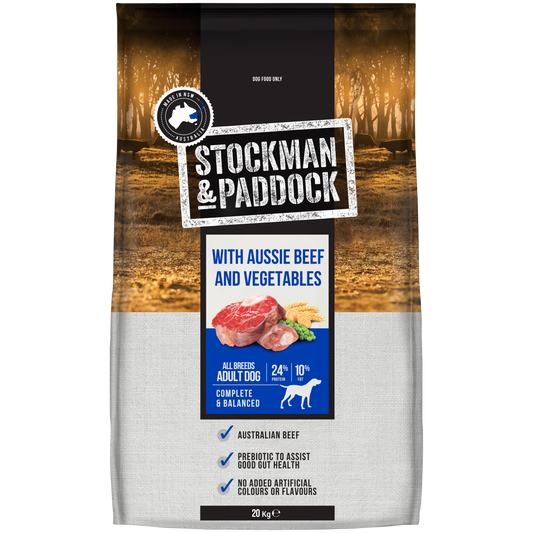 Stockman & Paddock Beef & Vegetables Adult Dog Food