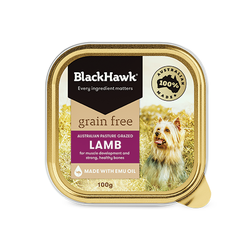 Black Hawk - Grain Free Wet Dog Food Tray Lamb