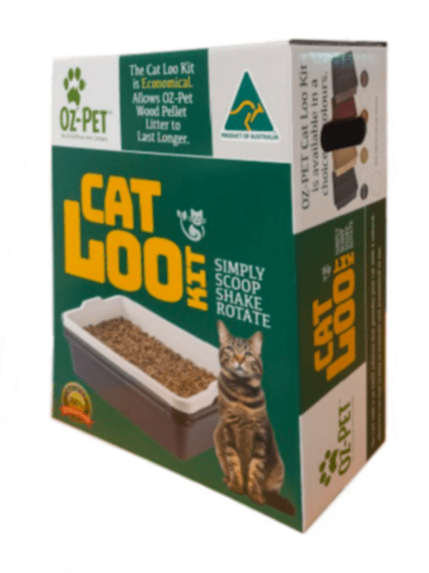 Oz Pet Cat Loo Kit - Charcoal