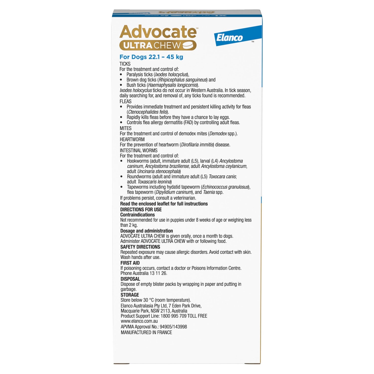 advocate-ultra-chew-extra-large-breed-22-1-45kg-dog-flea-tick-worming - gallery_3